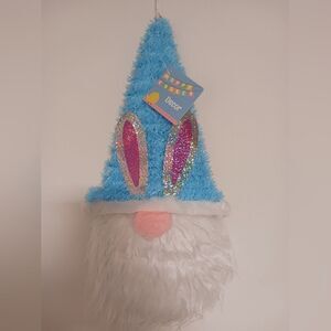 3 for 26 - Gnome Easter Tinsel Door Wall Hanging Decor Sign